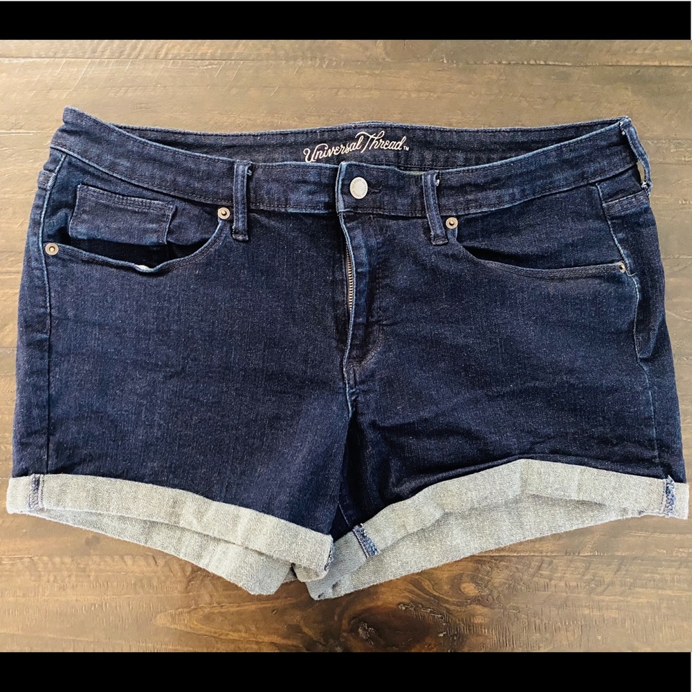 Universal Thread Midi Jean Shorts
